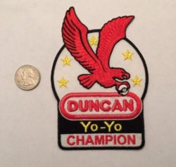 Duncan Yoyo champion patch