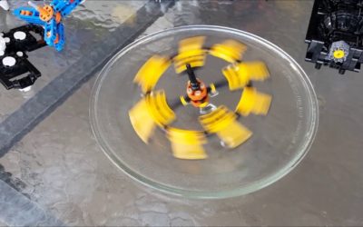 Technical LEGO: More centrifugal tops