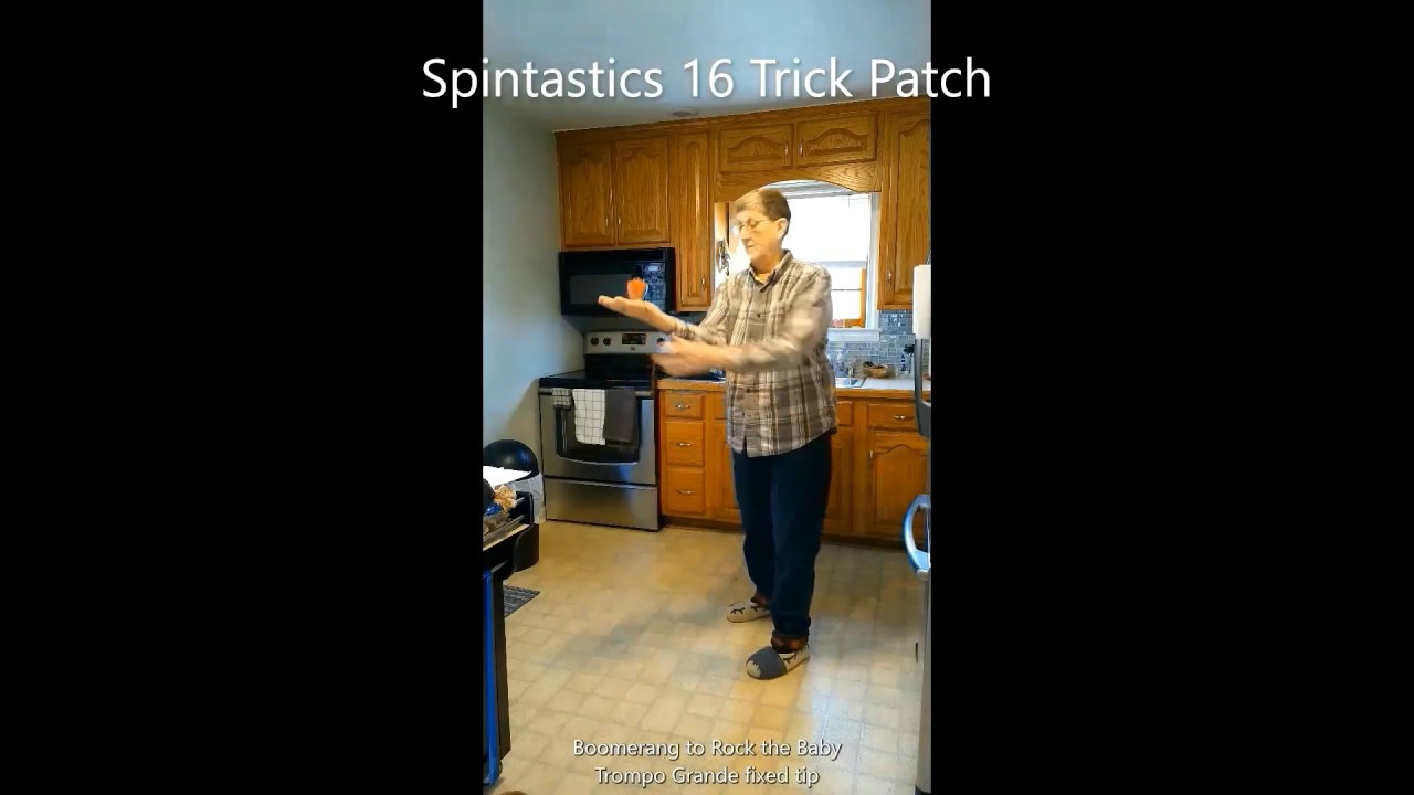 Spintastic’s 16 tricks award patch by Renee
