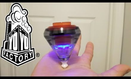 YoYoFactory Elec-Trick LED Bearing Spin Top Unboxing and Review.