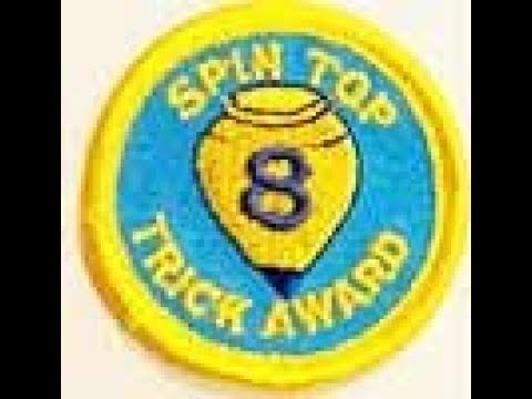 Spintastic’s 8 tricks award patch by Texture